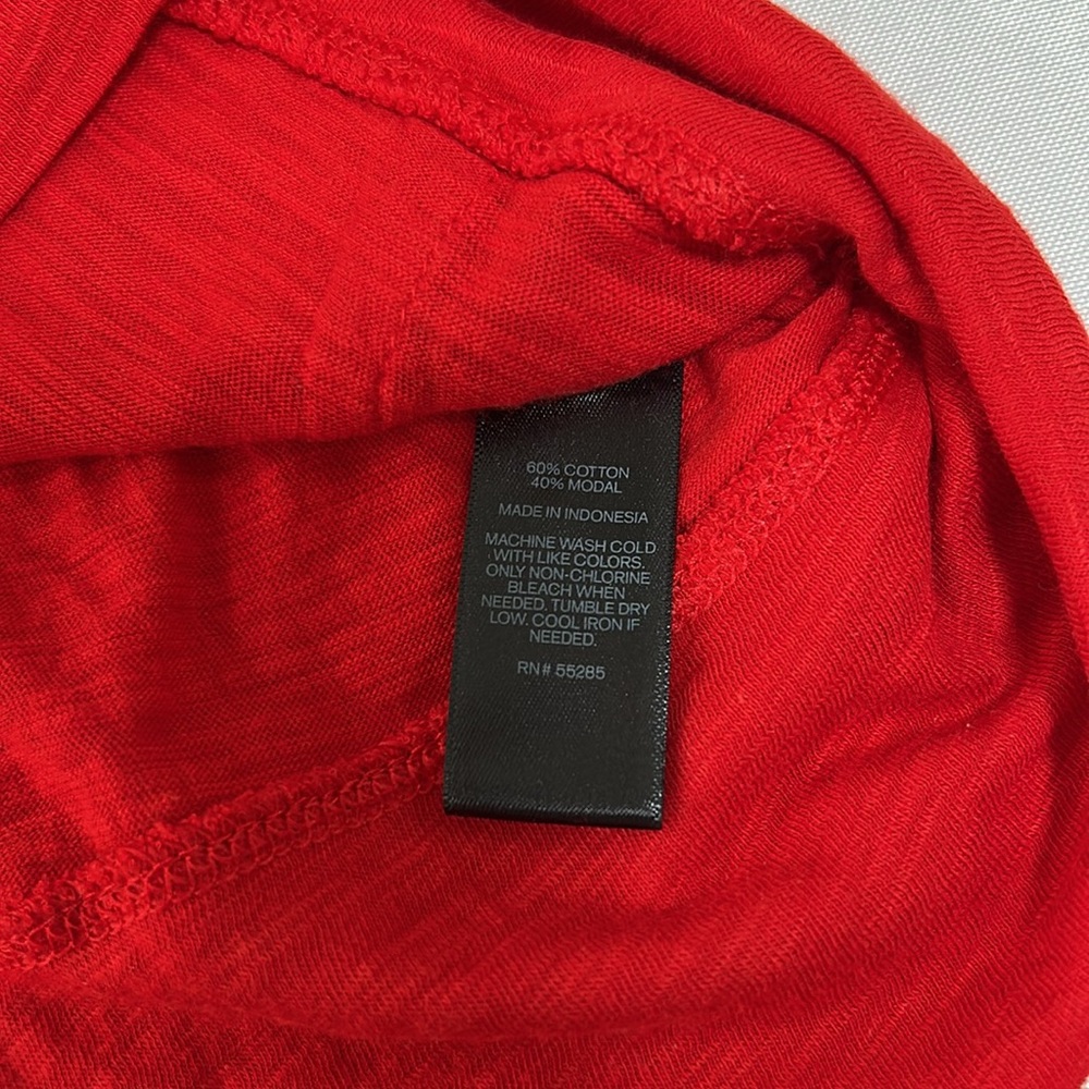 Express Vibrant Red Women's Cardigan - Picture 4 of 4